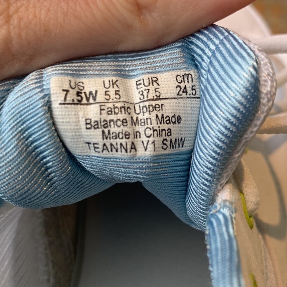 NWOT Ryka Teanna V1 SVW White Sneakers Shoes Athletic Women’s Sz 7.5 Memory Foam - Picture 6 of 7